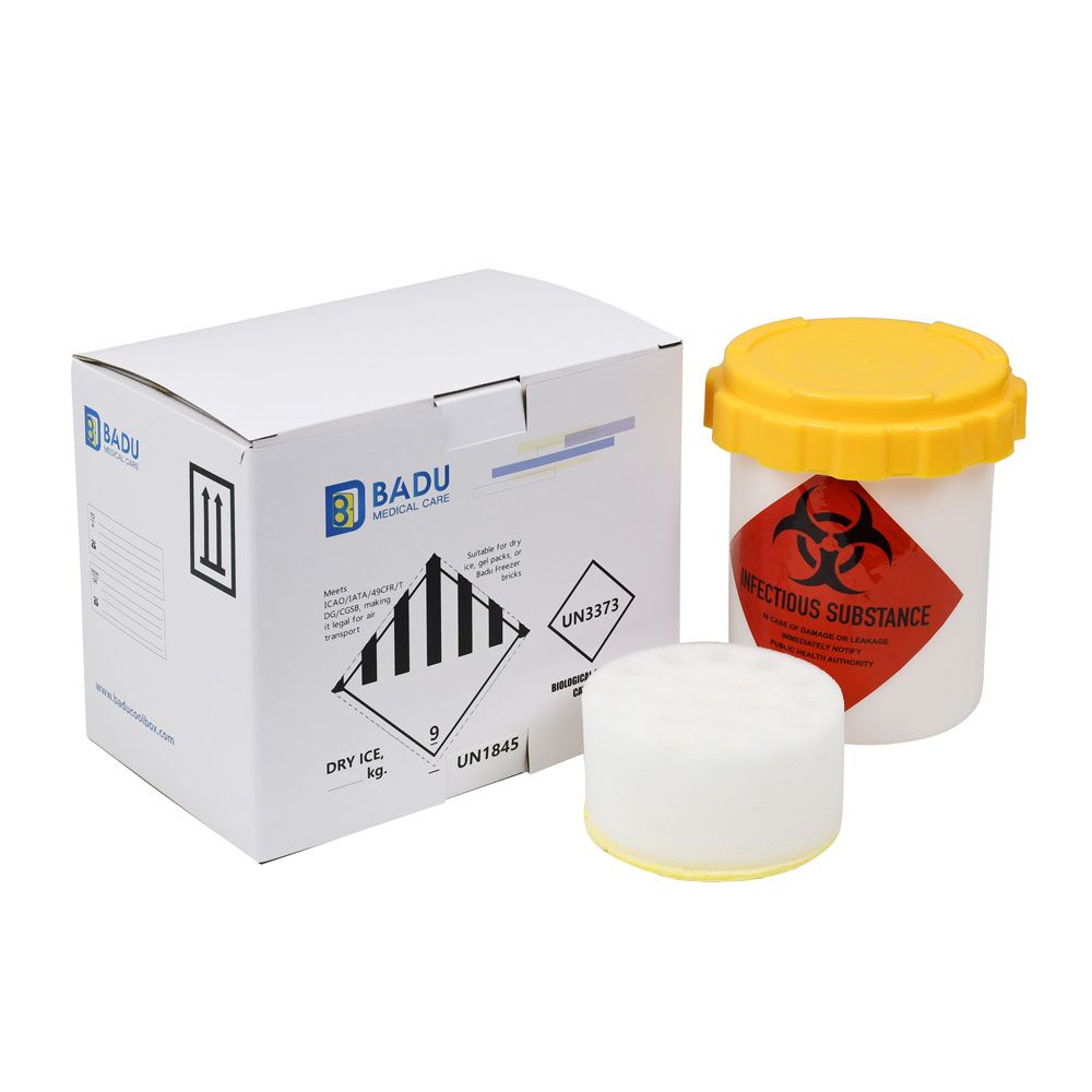 The feature of transportation Infectious Substances box