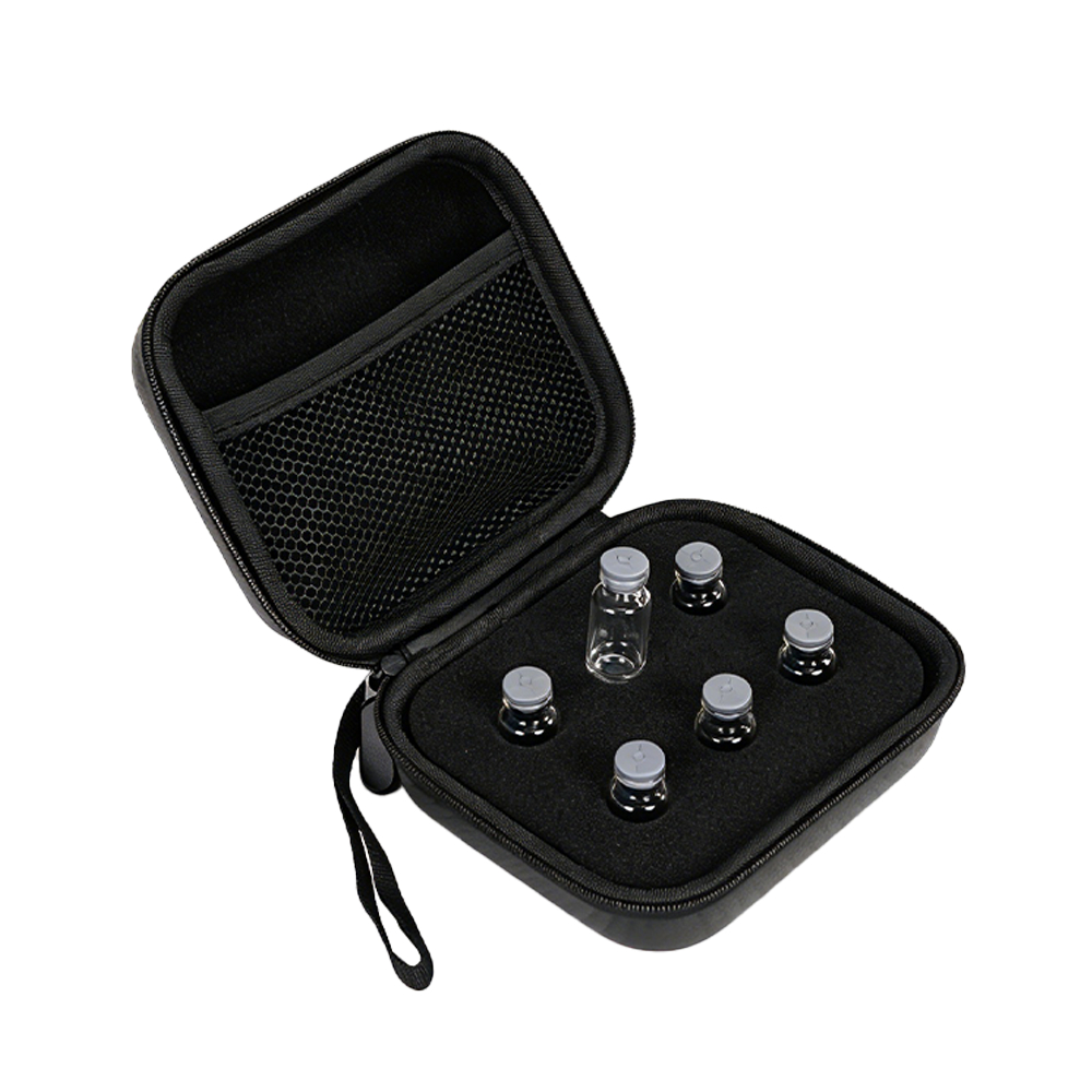 Black 6Slots 3ml Peptide Case