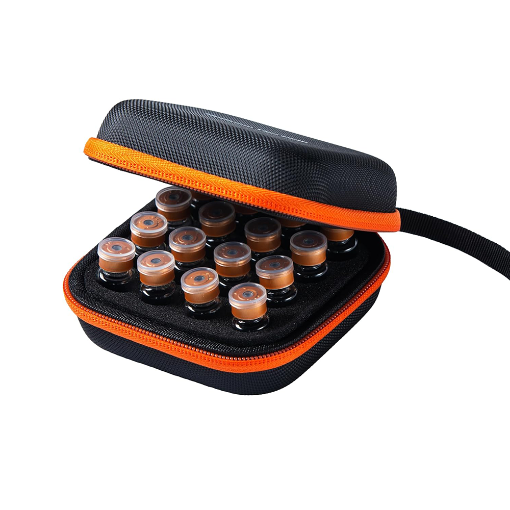 16Slots 3ml Orange Peptide Case