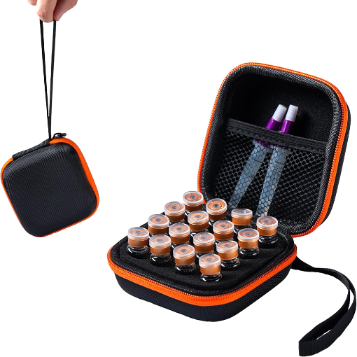 16Slots 3ml Orange Peptide Case