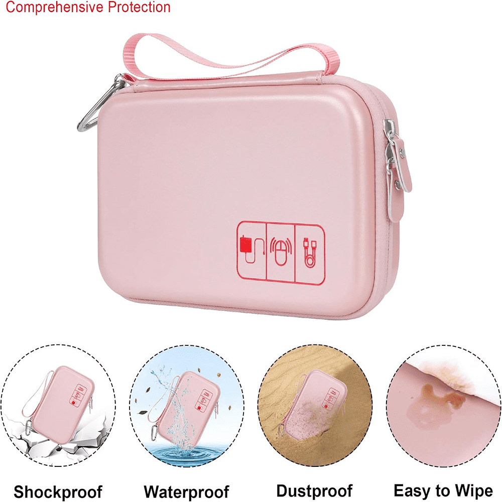 Pink EVA Diabetic Suppplier Medical Travel Bag